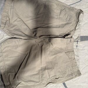 Old Navy Men's Beige Flat Front Shorts